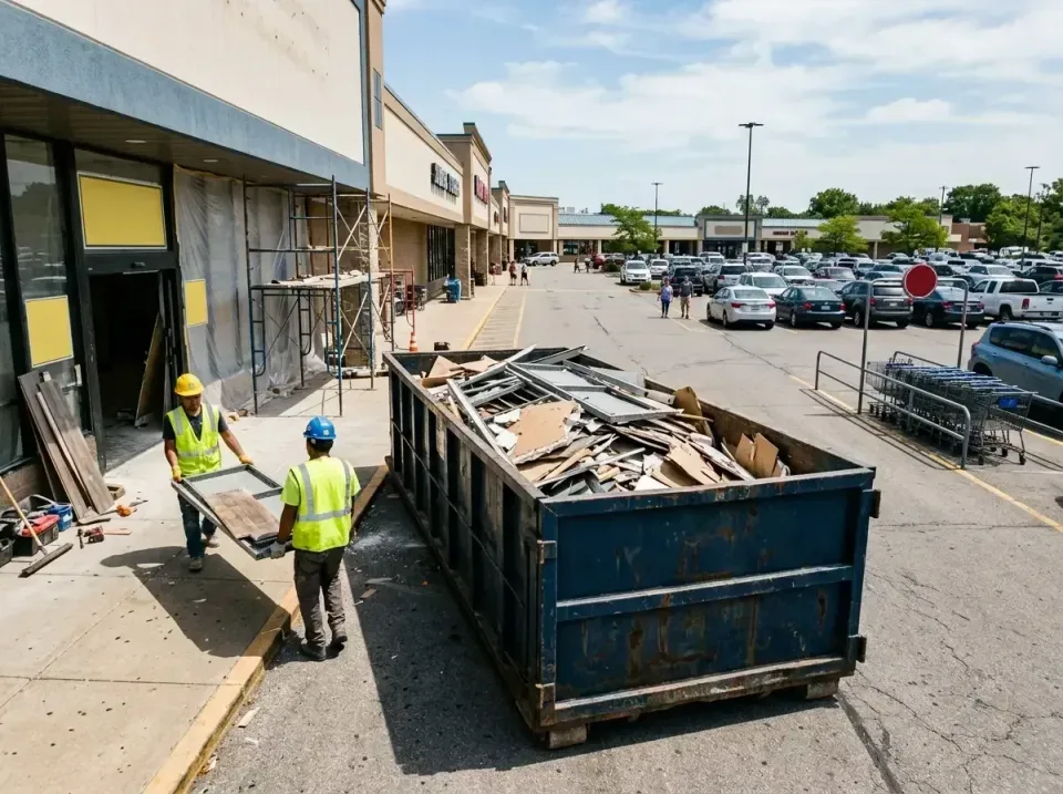 retail-store-renovation-debris-003 — frequently asked questions, Roll-off Dumpster Rentals in DeKalb, IL